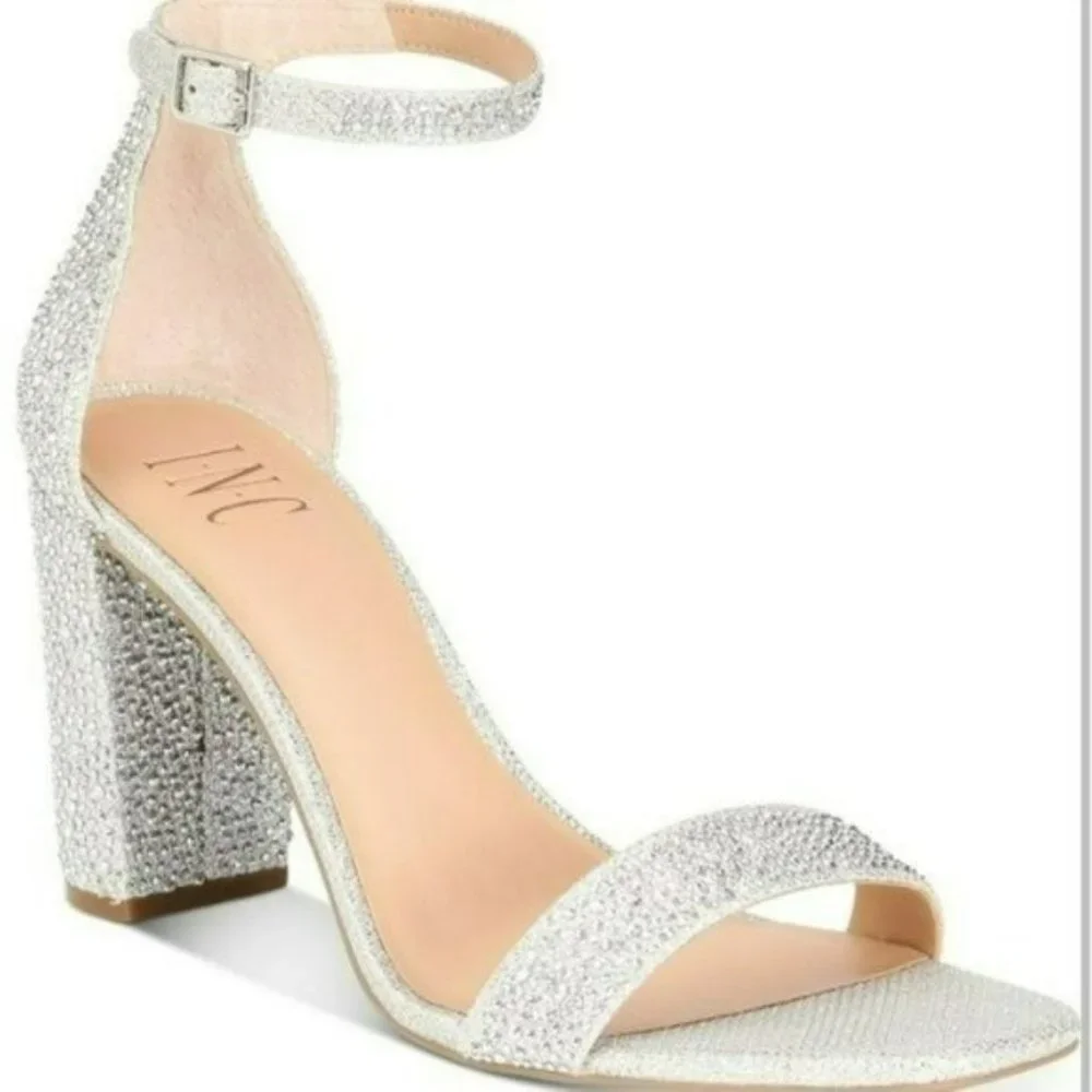 INC International Lexini Platform Sandals - Picture 1 of 8
